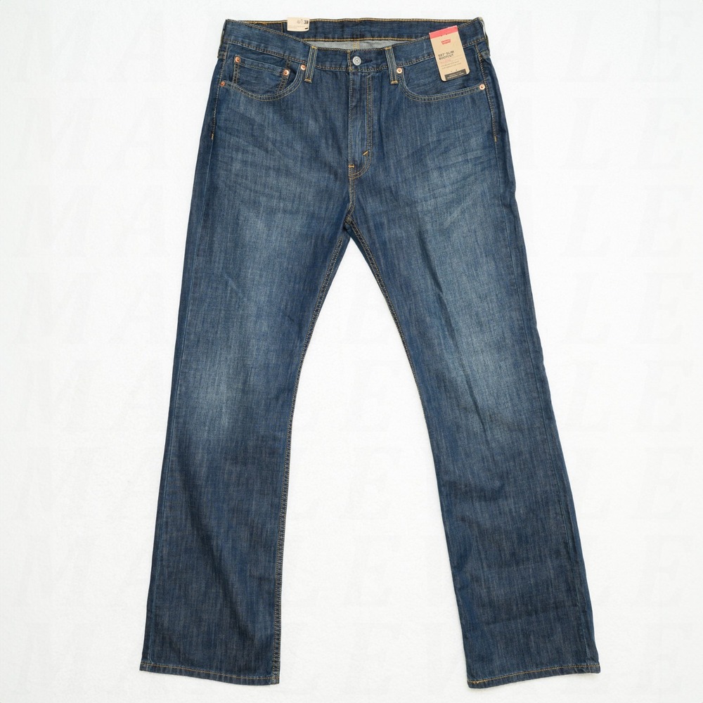 Levi's 527 Slim Boot Cut Jeans Men's Size 36x34 Andi Dark Wash 055270239 NWT